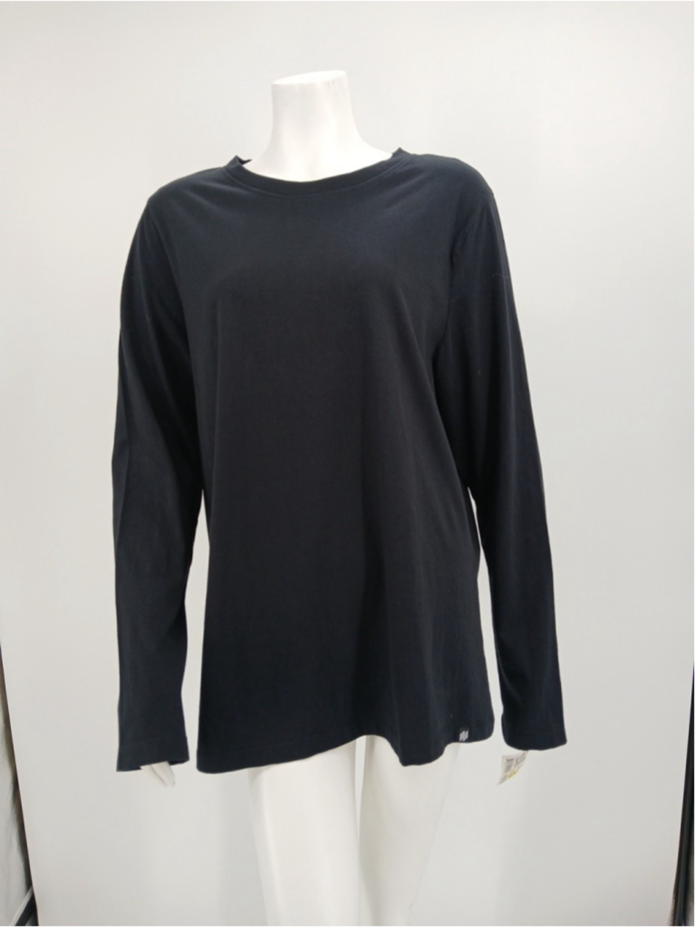 New Jaanuu Underscrub Unisex Black Regen Organic Cotton Long Sleeve Top Size 2X
